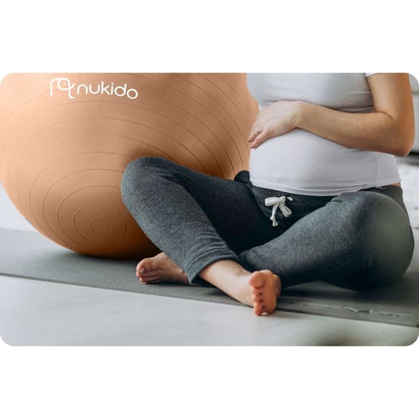 Graviditets-treningsball 65 cm NS-951 beige