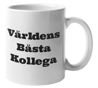 Krus - Verdens bedste kollega