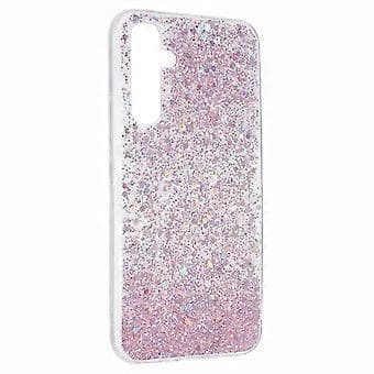 Til Samsung Galaxy S23 FE TPU Glitter Ridsefast Telefoncover Stil A Style A