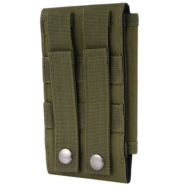 Tactical Phone Holster for 7-inch Screen Devices, Molle Carry Pouch with Smart Attachment Straps, Waterproof Nylon Provides Robust Reliability fo...