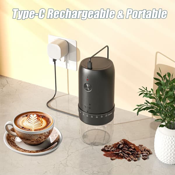 A3 Kaffekværn - Elektrisk & Genopladelig, Type C 554