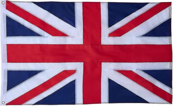 Britisk flagg 3x5 fot, kraftig britisk flagg for utendørs bruk, 210d Oxford polyester Union Jack-flagg, britisk Union Jack-flagg-26