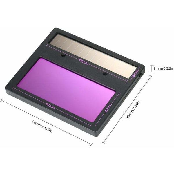 Solar Powered Auto Darkening Welding Helmet Welding Mask