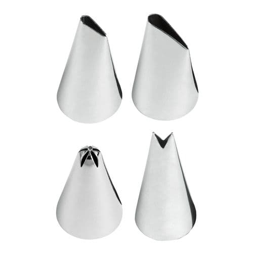 Wilton Tyllsett Dekorasjonssett Blomster #102 #104 #224 #352 Vit white