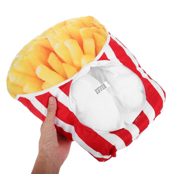 Kul Pommes Frites Kostymehatt for Karnevalsfest Hodeplagg