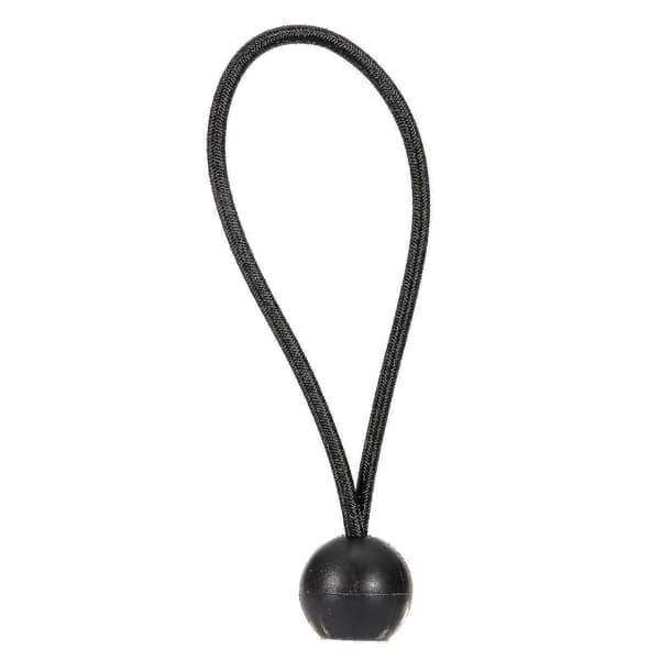 Suxm Telt Bungee Snore Markisremme Camping Vandring Telttilbehør Elastiske (10 stk, Sort)