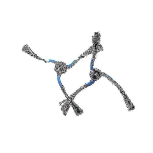 2 stk. sidebørster til Navibot Robot Sr8845 Sr8855 Sr8895 Sr8980 støvsuger reservedel