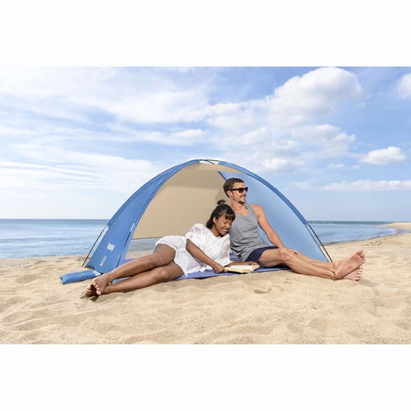 Bestway Beach Ground 2-tält 2,00 m x 1,20 m x 95 cm Blå/Grå Blå, Grå