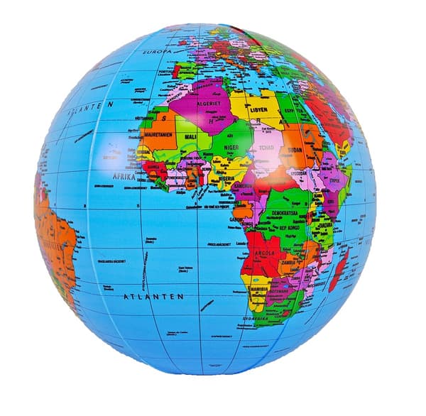 Oppustelig globus 68cm 9789113074450 394