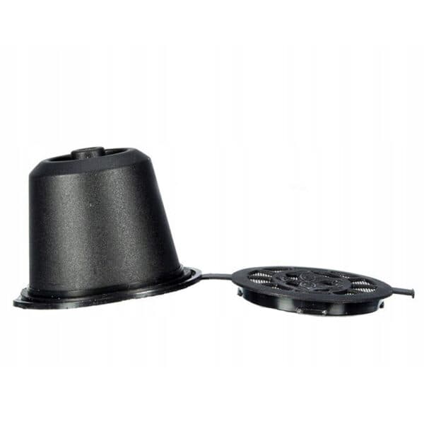 Reusable Coffee Capsules Nespresso, 5-pack black black
