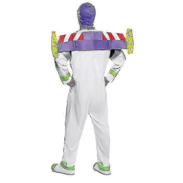 Buzz Lightyear Cosplay-dräkt i acetatfiber 150-180