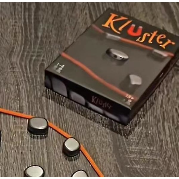 Kluster Magnet Skill Game Magnetic Stones Party Game å spille med familievenner
