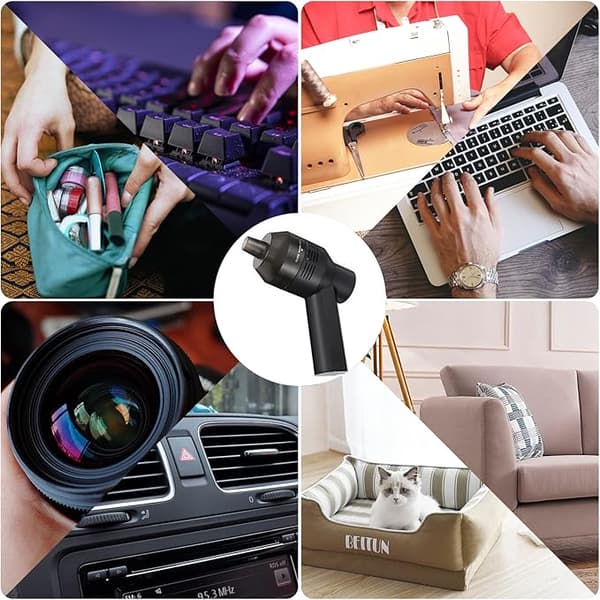 Computer Vacuum Cleaner Keyboard Cleaner Powerful Rechargeable Mi