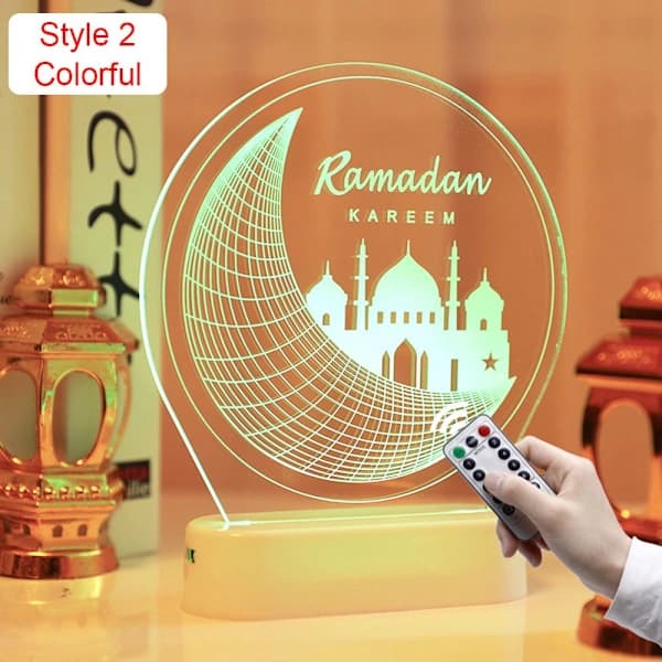 Eid Mubarak Natlampe Ramadan Lanterne