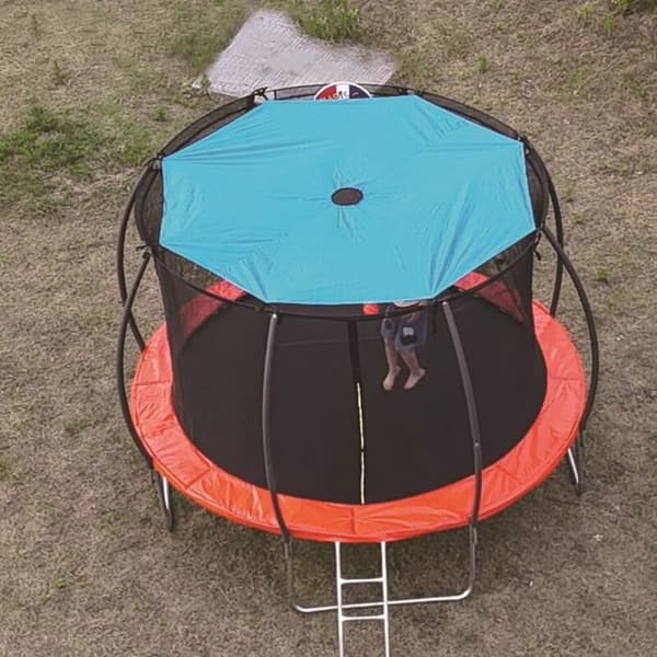 Trampoline tilbehør: Solbeskyttelse for 8-stangs trampoline (305 cm) – Vanntett og UV-bestandig