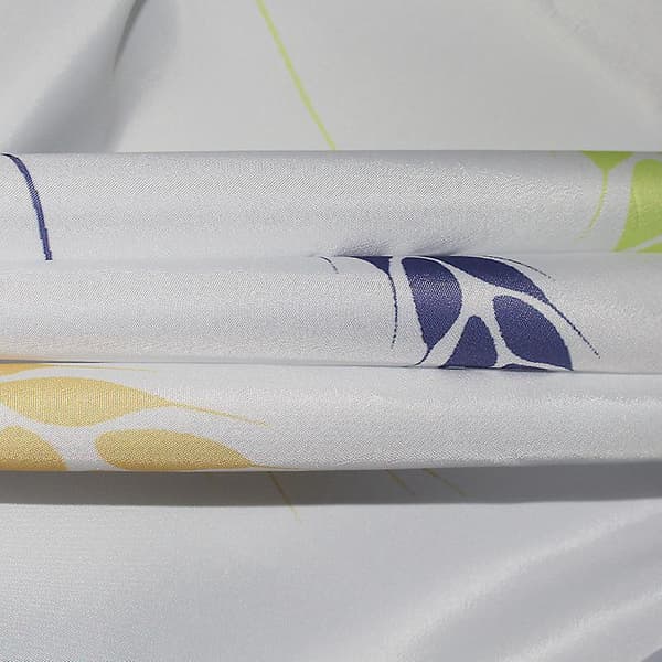 Enkelt og vakkert dusjforheng, 200x180 cm polyester, maskinvaskbart, badekarforheng til badet