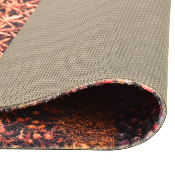 vidaXL Køkkenmåtte maskinvaskbar krydderier 60x300 cm multifärg multicolor