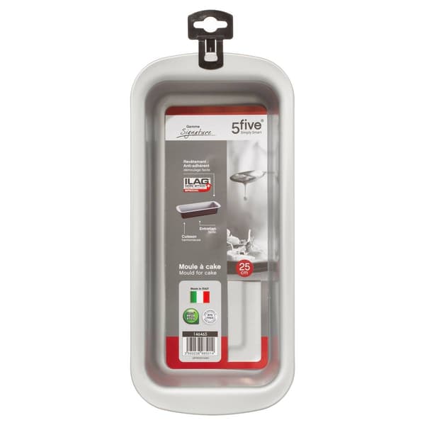 Metalbageform 25 cm - Sort Svart black
