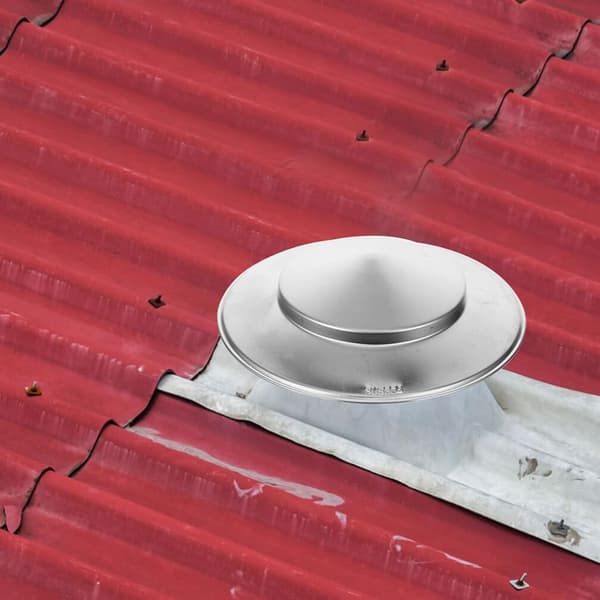 Skorstenshætte i rustfrit stål Regntæt ventilationshætte til røgrørsbeskyttelse Kreativ form