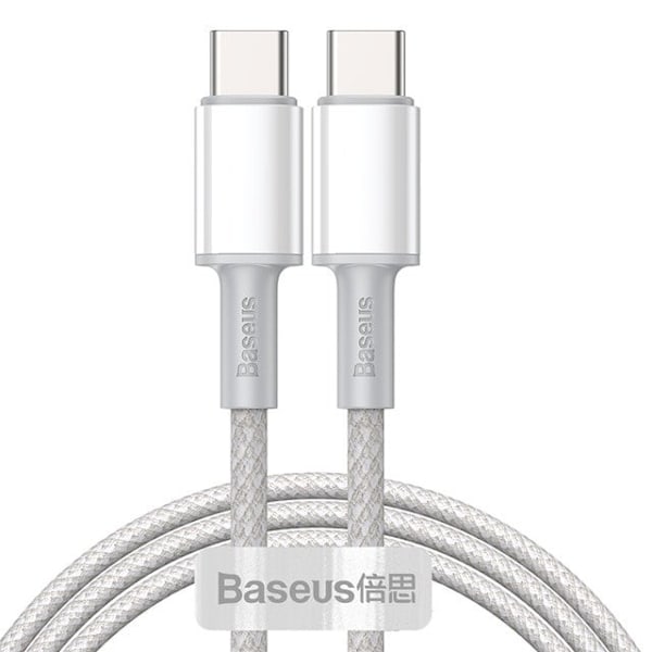 Baseus 100W USB Type C - USB C PD -kaapeli, nopea lataus, USB C, musta black