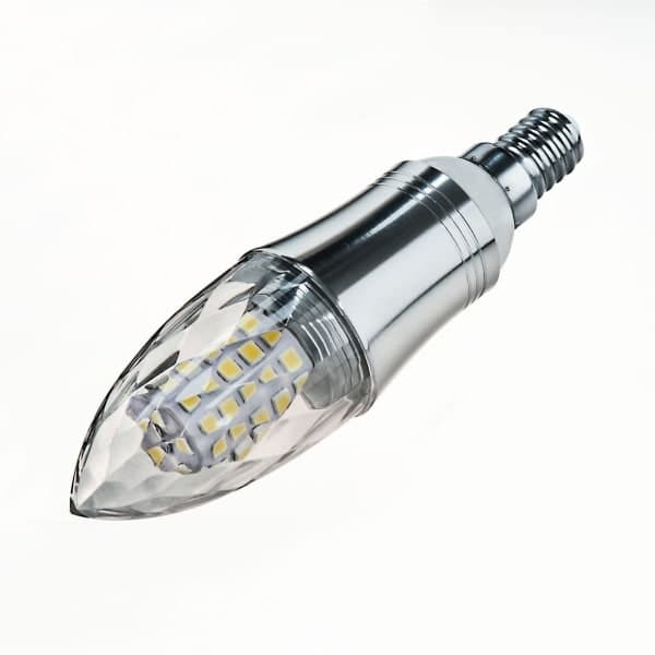 4x E14 12W LED-lamppu, lämmin valkoinen, Edison-kanta