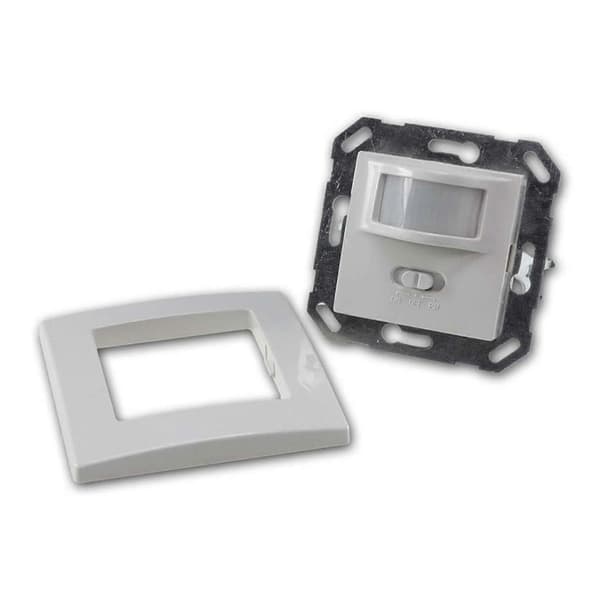Indbygget Bevægelsessensor Infrarød PIR Sensor Afbryder 140 Hvid 110-240V LED
