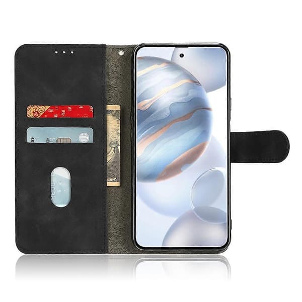 Til Cubot X50 Hudfølelse Magnetisk Flip Læder Telefoncover