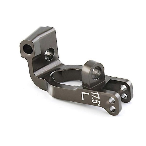 2st Metall 17.5 Graders C-Hub Bärare Caster Block IFW474 Kompatibel med Kyosho MP9 MP10 1/8 RC Bil Uppgradering Pa-Perfet