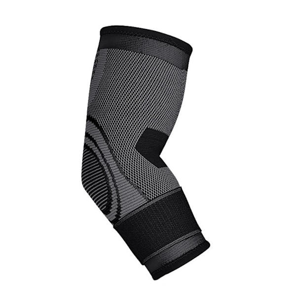 Albuestøtte Kompression Beskyttelse Tennis Golfspiller Arthritis sort black XL