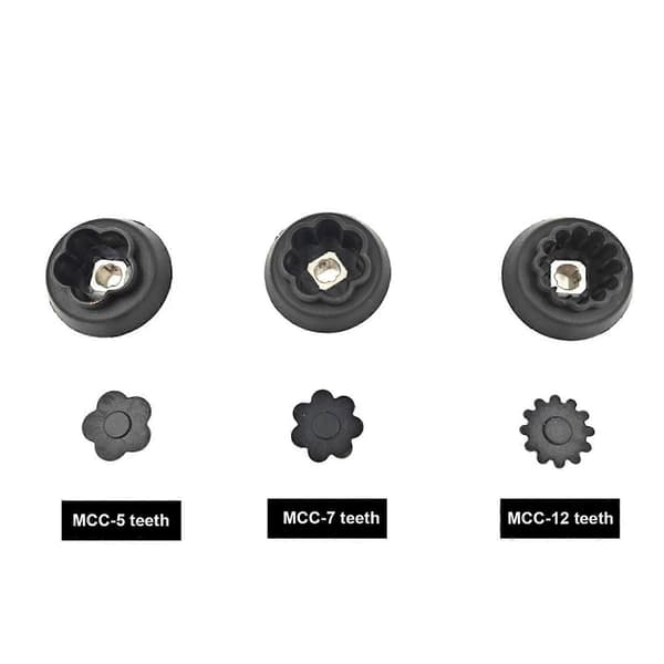 Gearkoblingsguide Svampehoved Koblingsmixer Baseforbindelse Gearkobling Professionel Madlavningskomponent 5 Tænder 5 Teeth