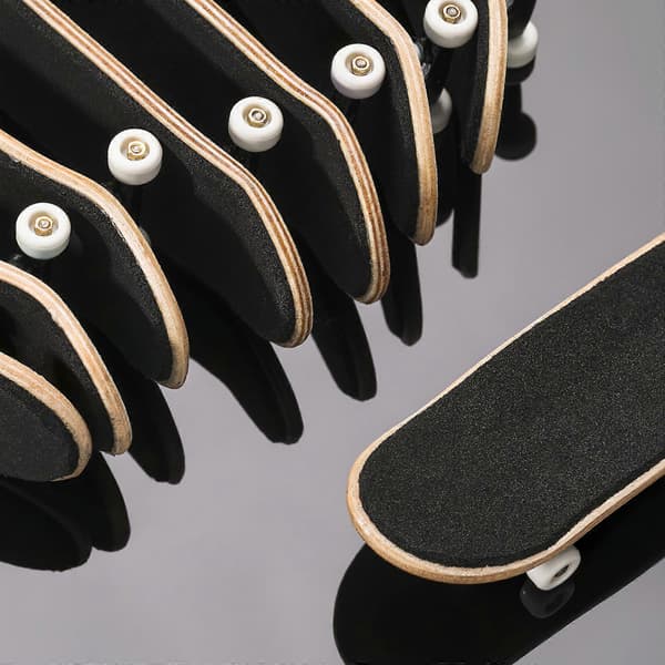 15 stk. Skumgriptape til Fingerboards, Sort, 11x3,8 cm