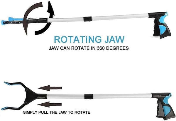 Grabber Reacher Tool, Foldable Extension Tool with Claw for Litter Picking, Aid for Elderly, Disabled with Arm Extension 2 2