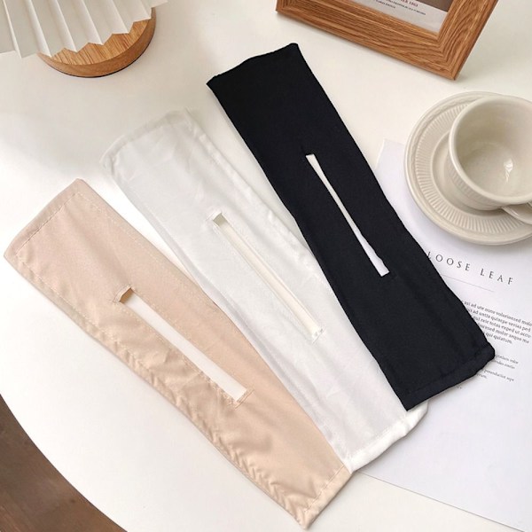 Hårbøjle med sløjfe, hårklemme, SORT black