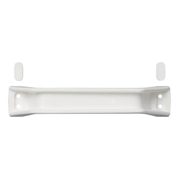 Manöverhandtag vit, 2 delar, 18 cm, POM, husbilar/husvagnar