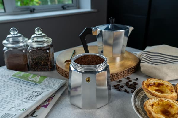 Cafe Ole Italiensk Espresso Kaffetrakter 3 Kopper ECM03