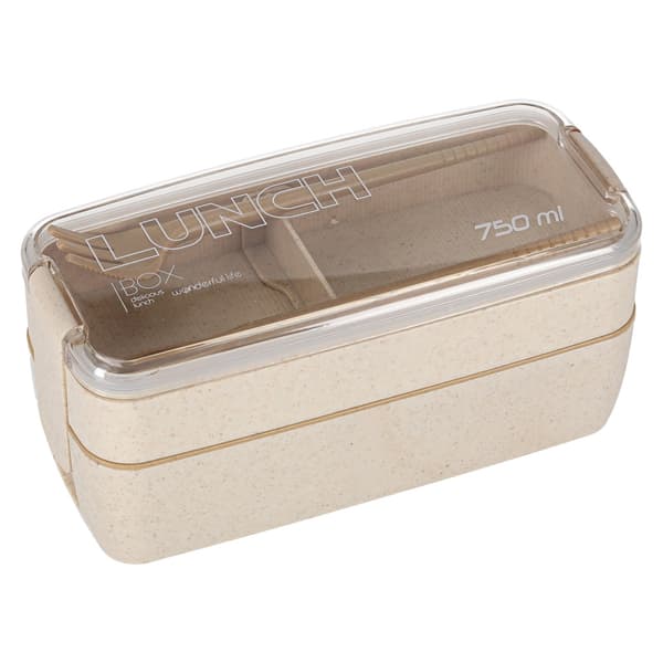 Matboks 750 ml beige 440