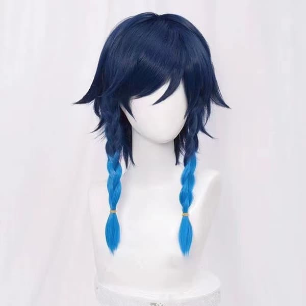 Wendy Cos Peruk Gradientfarget Anime Cosplay-parykk