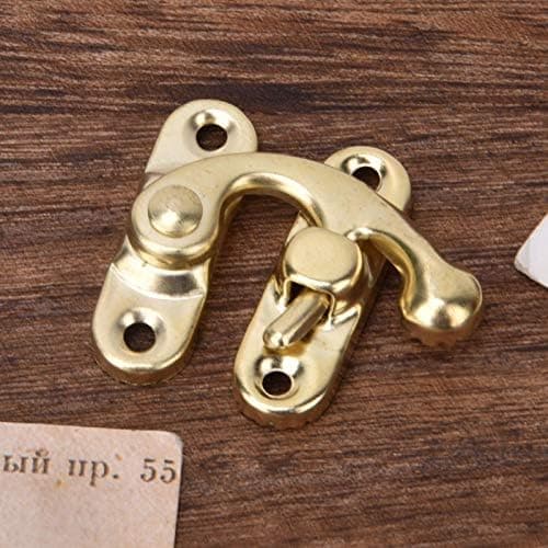 30 st. haspar, antik hasp för DIY smyckeskrin bröllopskort trälådor (stil D.)