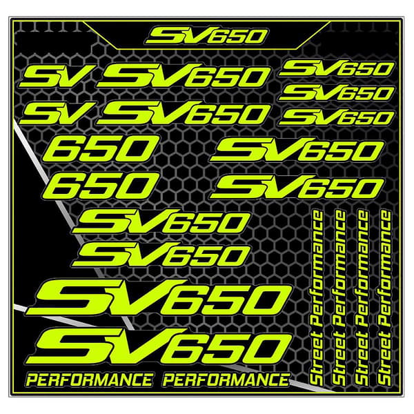 Tarra Suzuki SV650 SV 650 logosarja