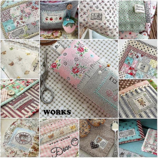 50 stykker bomuldsstof stofpakke patchworkstoffer 100%