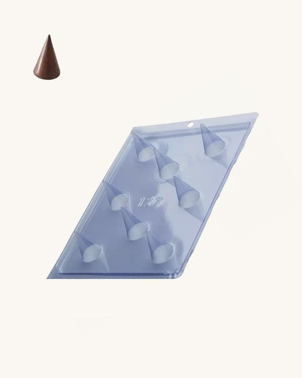 Pralinform Strutar Sjokoladeform - Porto Formas 127 Transparent transparent
