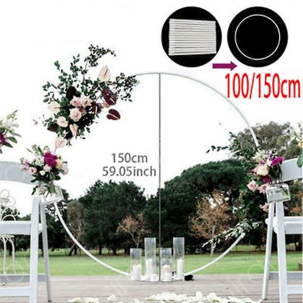 Stor Ballonbue Sæt Søjle Stativ Base Ramme Kit Bryllup Fødselsdagsfest Dekoration 60cm