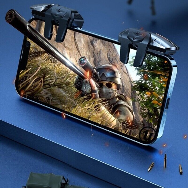 Peliohjain Nopea PUBG Mobile -peliohjaimelle G21 Mobiilipeliohjain Joystick Tavoite Ammu Nappi Laukaisu Nappi L1 R1 Näppäinpainike iPhone Androidille F