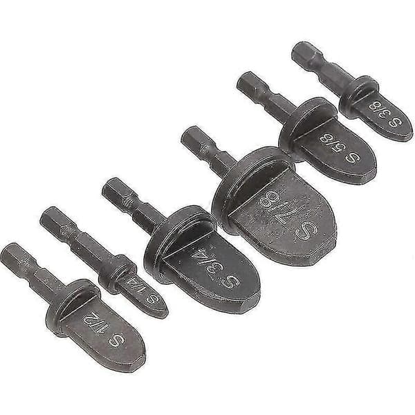 6-pack Pipe Expander, Bearing Steel, Hexagonal Handle, Air Conditioning Copper Pipe Tool Kit, Multifunctional Tornado Tool for Copper Pipes, New