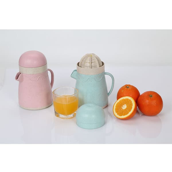 Manuel citruspresser med 450 ml beholder, dobbeltsidet citronpresser