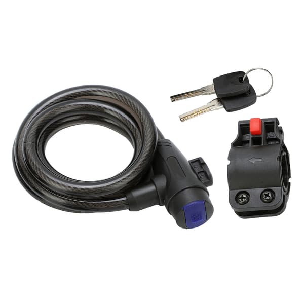 Bicycle Anti-theft Spiral Steel Cable Combination Security Lock Bike Protection Lock