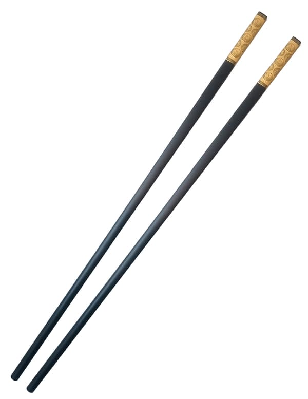 Chopsticks - Gold Emblem Large 10 pairs Svart 352