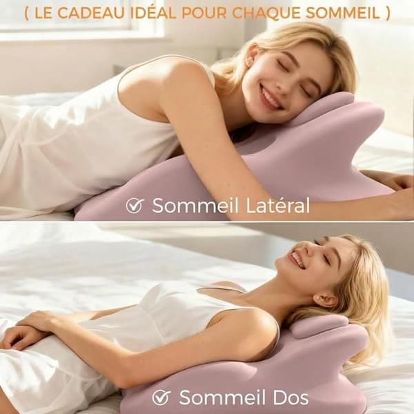 Ergonomic Pillow with Perfect 27° Angle – Multifunctional Memory Foam Wedge Pillow (Pink) Rose Rose