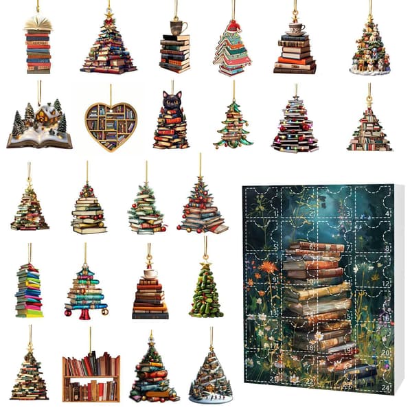 Jule-blindboks nedtellingskalender akrylbok G G