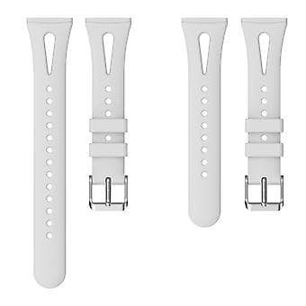 Silikoniranneke Fitbit Versa 3 / 4, koko S (harmaa)
